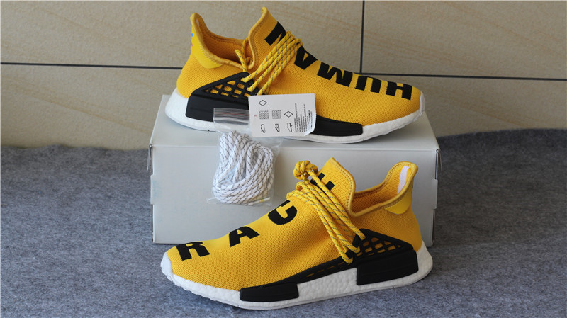 Adidas NMD Real Boost Pharrell Humarace Yellow